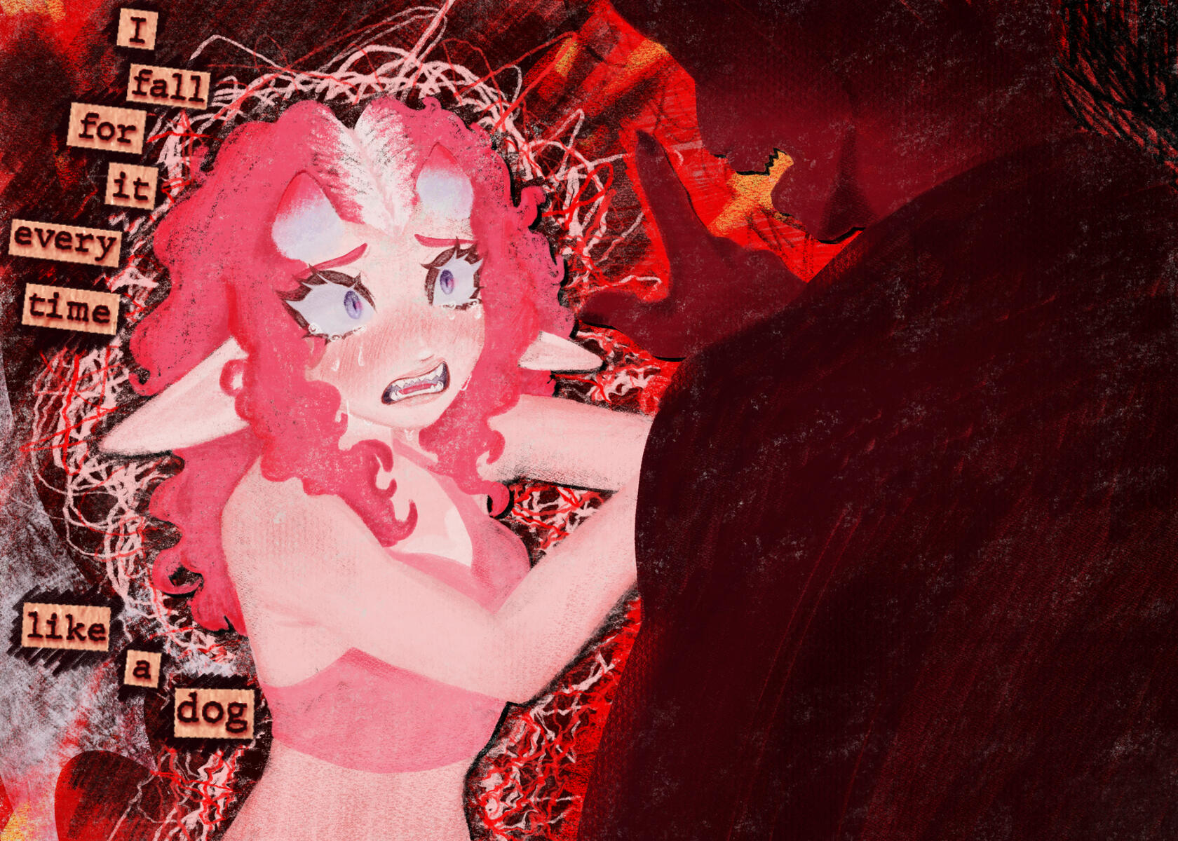 &quot;Like a Dog - Women in Peril&quot; Storyboard Illustration 2